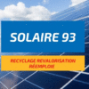 PANNEAUX SOLAIRE RECYCLAGE REVALORISATION