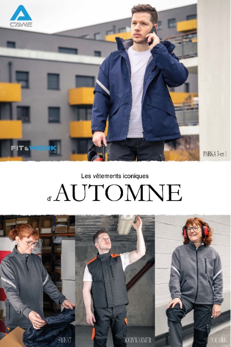 Cet AUTOMNE avec FIT&WORK : Soyez bien au chaud !