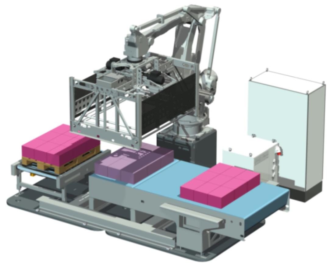 Langhammer mit neuem Lagen-Palettiersystem auf der Interpack